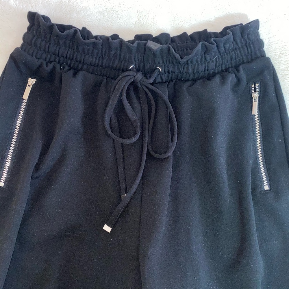 Black Drawstring Pants - Picture 7 of 8